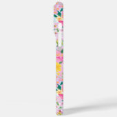 Coques Case-Mate iPhone Colorful Modern Garden Monogrammed (Verso / Gauche)
