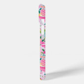 Coques Case-Mate iPhone Colorful Modern Garden Monogrammed (Verso / Gauche)