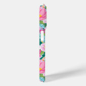 Coques Case-Mate iPhone Colorful Modern Garden Monogrammed (Verso / Droite)