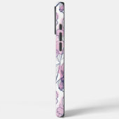 Coques Case-Mate iPhone Colorful Moderne Botanique Monogrammed iPhone (Verso / Gauche)