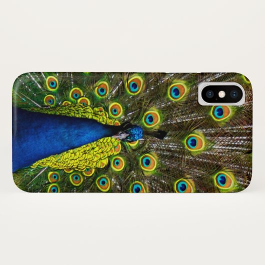 Coques Case-Mate iPhone Colorful peacock (Dos (Horizontal))