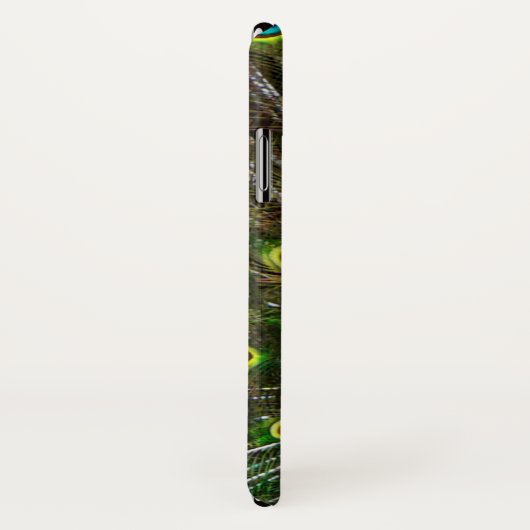 Coques Case-Mate iPhone Colorful peacock (Dos/Droite)