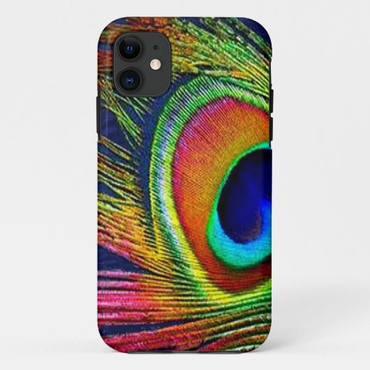 Coques Case-Mate iPhone Colorful Peacock Feather (Dos)