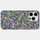Coques Case-Mate iPhone Colorful Pixel Squares Background Pattern (Verso (horizontal))