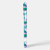 Coques Case-Mate iPhone Colorful Sea Turtles Monogrammed (Verso / Gauche)