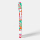 Coques Case-Mate iPhone Colorful Shells Monogrammed (Verso / Gauche)