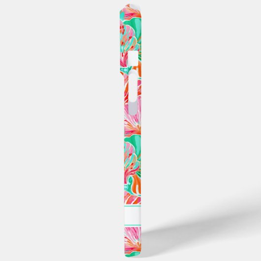 Coques Case-Mate iPhone Colorful Shells Monogrammed  (Verso / Gauche)