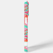 Coques Case-Mate iPhone Colorful Shells Monogrammed  (Verso / Droite)