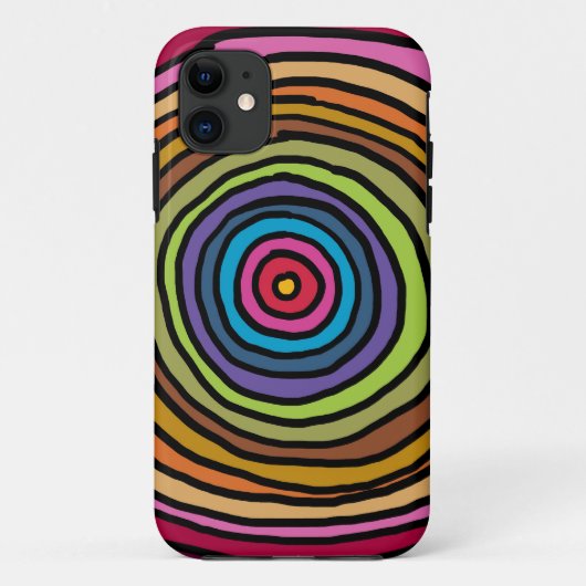 Coques Case-Mate iPhone ColorfulCircles.jpg (Dos)