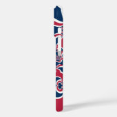 Coques Case-Mate iPhone Colors unis : Motif mondial coloré (Verso / Gauche)