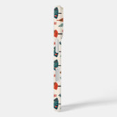 Coques Case-Mate iPhone Colourful Christmas Pine Trees Seamless Pattern (Verso / Droite)