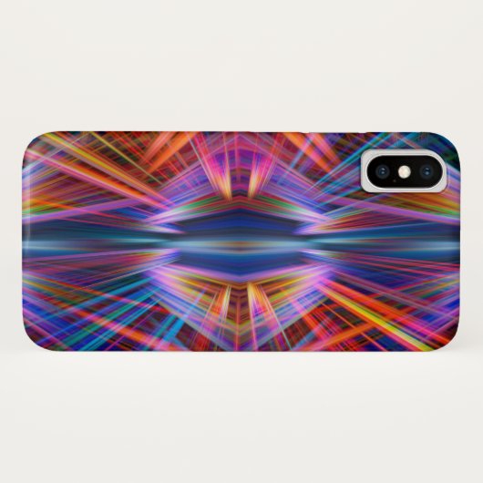 Coques Case-Mate iPhone Colourful light beams (Dos (Horizontal))