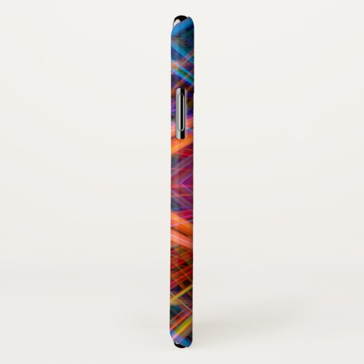Coques Case-Mate iPhone Colourful light beams (Dos/Droite)