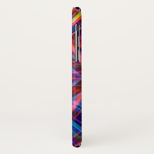 Coques Case-Mate iPhone Colourful light beams (Dos/Gauche)