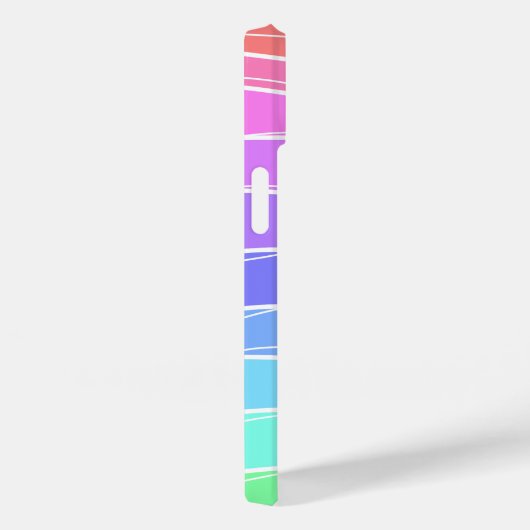 Coques Case-Mate iPhone Colourful Striped (Verso / Droite)
