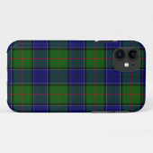 Coques Case-Mate iPhone Colquhoun tartan bleu vert plaid (Dos (Horizontal))