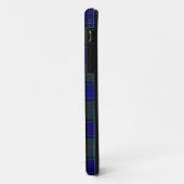 Coques Case-Mate iPhone Colquhoun tartan bleu vert plaid (Dos/Gauche)