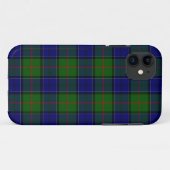 Coques Case-Mate iPhone Colquhoun tartan bleu vert plaid (Dos (Horizontal))