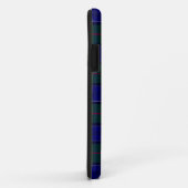 Coques Case-Mate iPhone Colquhoun tartan bleu vert plaid (Dos/Droite)