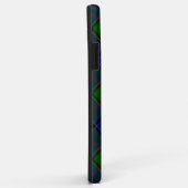 Coques Case-Mate iPhone Colquhoun tartan bleu vert plaid (Dos/Droite)