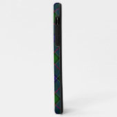 Coques Case-Mate iPhone Colquhoun tartan bleu vert plaid (Dos/Gauche)