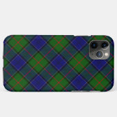 Coques Case-Mate iPhone Colquhoun tartan bleu vert plaid (Dos (Horizontal))