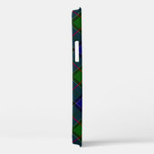 Coques Case-Mate iPhone Colquhoun tartan bleu vert plaid (Verso / Droite)