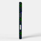 Coques Case-Mate iPhone Colquhoun tartan bleu vert plaid (Verso / Droite)