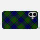 Coques Case-Mate iPhone Colquhoun tartan bleu vert plaid (Verso (horizontal))