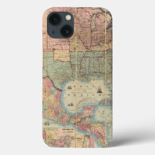 Coques Pour iPhone Colton's Railroad And Military Map