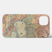 Coques Case-Mate iPhone Colton's Railroad And Military Map (Verso (horizontal))