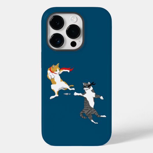 Coques Case-Mate iPhone Combat de chats (Verso)