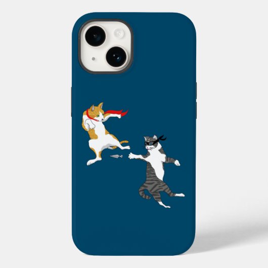 Coques Case-Mate iPhone Combat de chats (Verso)