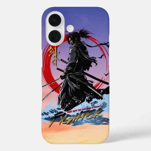 Coques Case-Mate iPhone Combattant de style anime | (Verso)