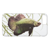 Coques Case-Mate iPhone Combattant du Siam Betta doré (Dos (Horizontal))