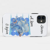 Coques Case-Mate iPhone "Combattant siamois" (Dos (Horizontal))