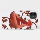 Coques Case-Mate iPhone Combattant Siamois Betta Rouge (Dos (Horizontal))