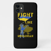 Coques Case-Mate iPhone Combattre comme l'ukrainien (Dos)