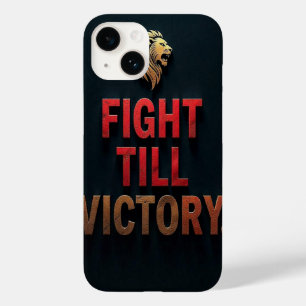 Coque Pour iPhone 14 Combattre jusqu'à la victoire