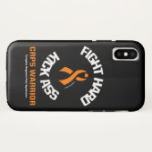 Coques Case-Mate iPhone COMBATTRE LE COUP DUR...Coque-coque iphone CRPS (Dos (Horizontal))