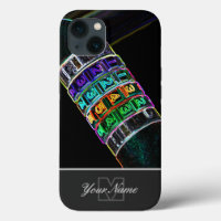 Combinaison Neon-Pop-Art cadenas Monogramme !