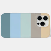 Coques Case-Mate iPhone Combo Cinq Couleurs - Sable Brown Bleu Beige Turqu (Verso (horizontal))