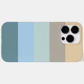 Coques Case-Mate iPhone Combo Cinq Couleurs - Sable Brown Bleu Beige Turqu (Verso (horizontal))
