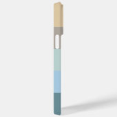 Coques Case-Mate iPhone Combo Cinq Couleurs - Sable Brown Bleu Beige Turqu (Verso / Droite)