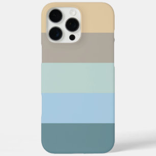 Coques iPhone 16 Pro Max Combo Cinq Couleurs - Sable Brown Bleu Beige Turqu