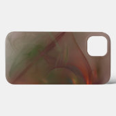 Coques Case-Mate iPhone Comète du loup art abstrait (Verso (horizontal))