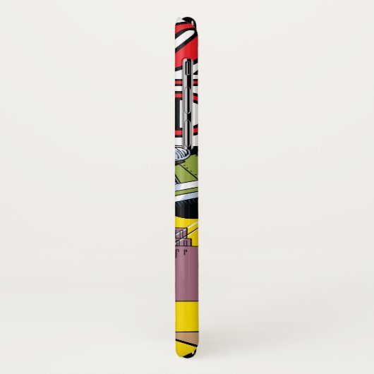 Coques Case-Mate iPhone Comics d'action #33 (Dos/Gauche)