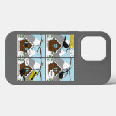 Coques Case-Mate iPhone Comique de sécurité d'abord (Verso (horizontal))