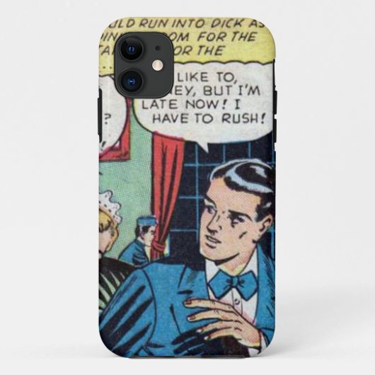 Coques Case-Mate iPhone Comique romantique classique des années 1950 (Dos)