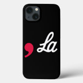 Coques Case-Mate iPhone Comma La Funny Ponctuation Kamala Harris (Verso)